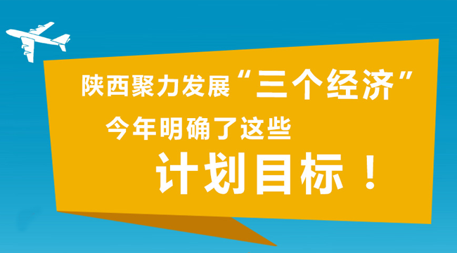 陜西聚力發(fā)展"三個經(jīng)濟(jì)" 今年明確了這些目標(biāo)！